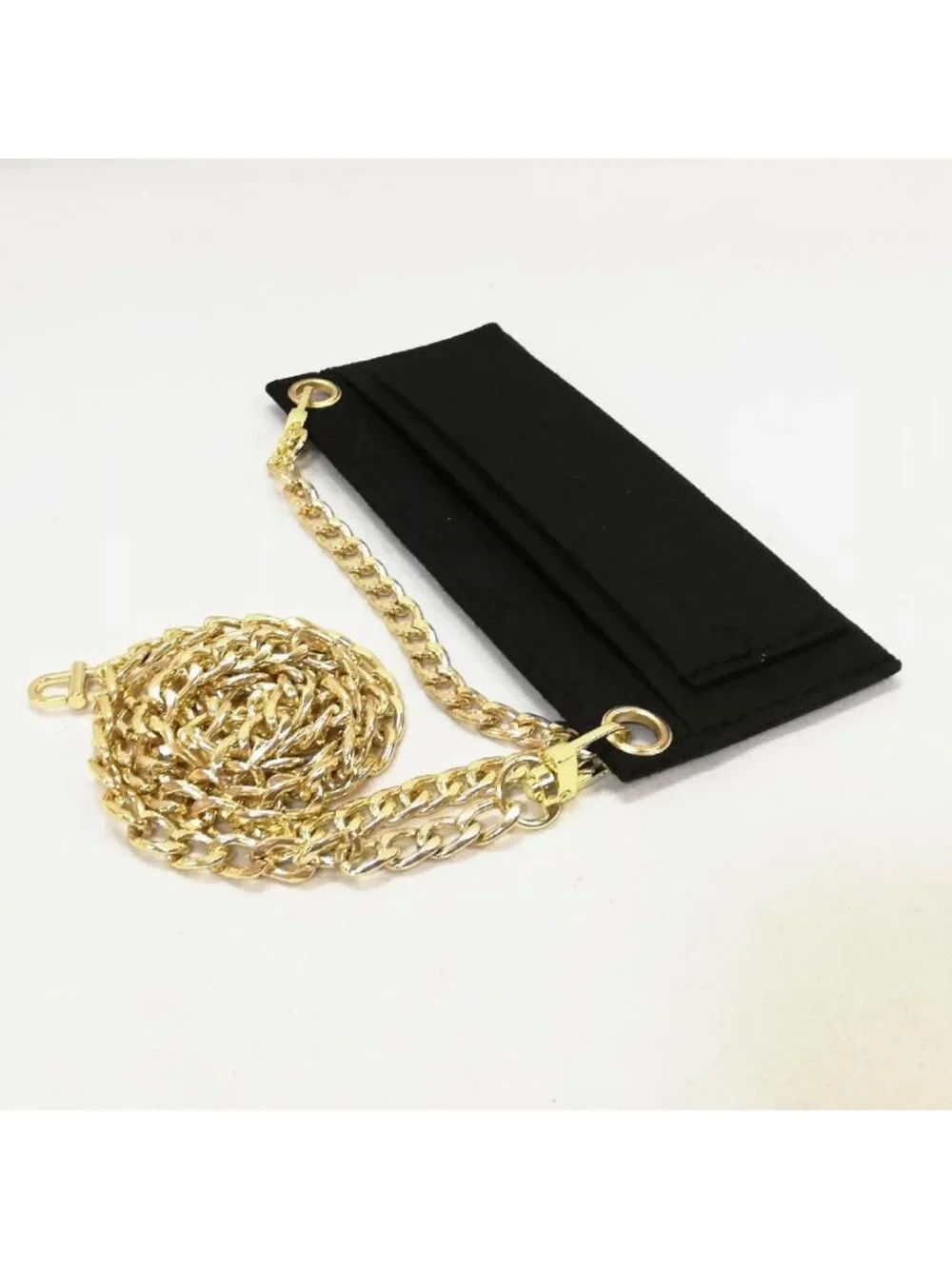 Chanel Camellia Long Wallet Pink Chain