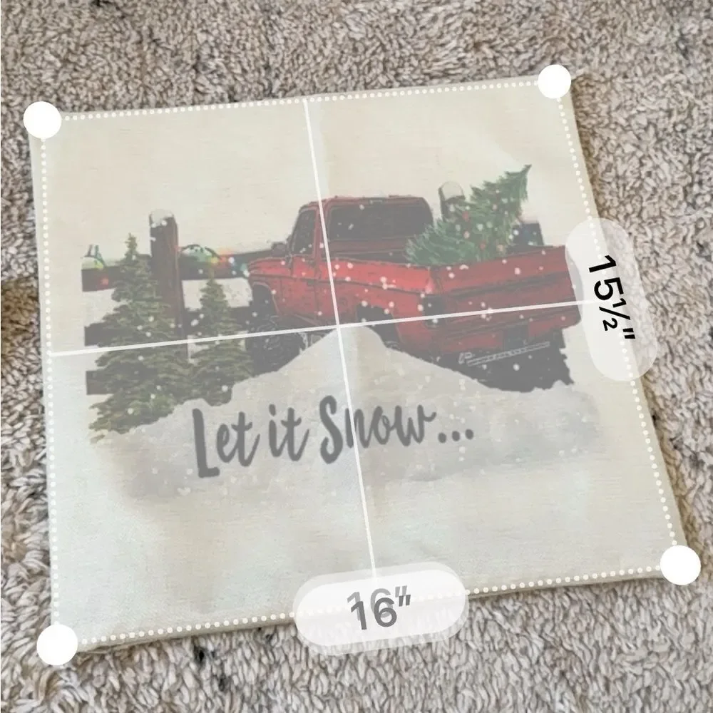 N/A christmas pillow