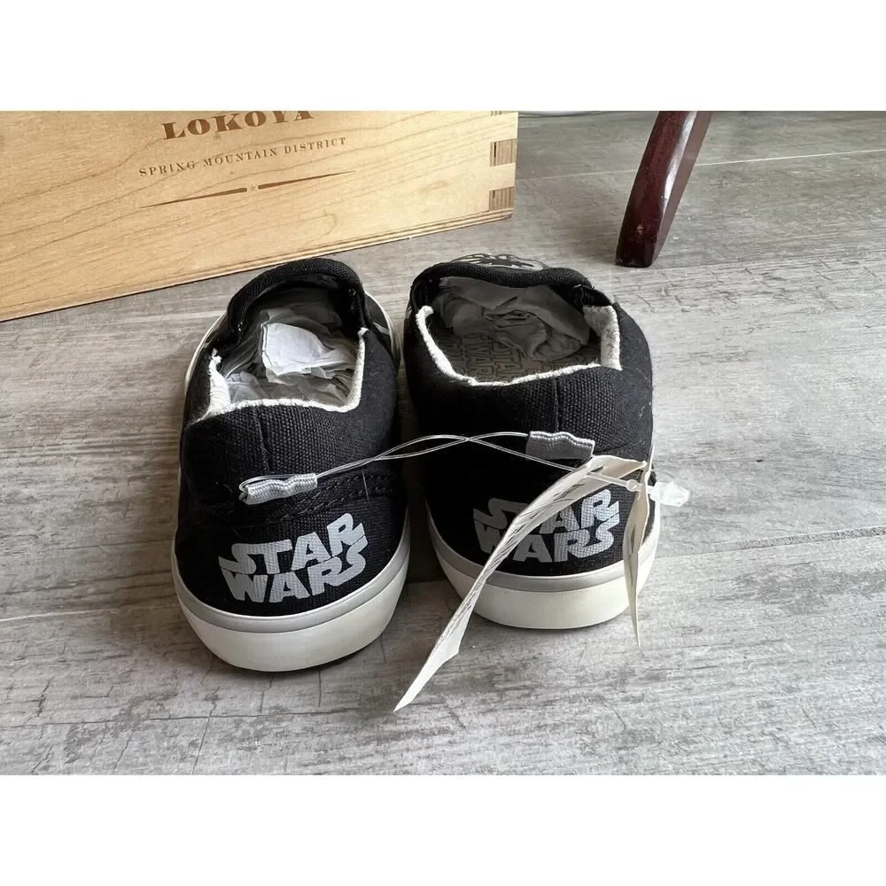 Baby Gap x Star Wars Darth Vader Slip On Shoes Boys Kids Toddler NEW 11 Casual