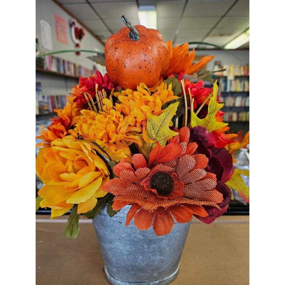 Handmade vibrant autumn
