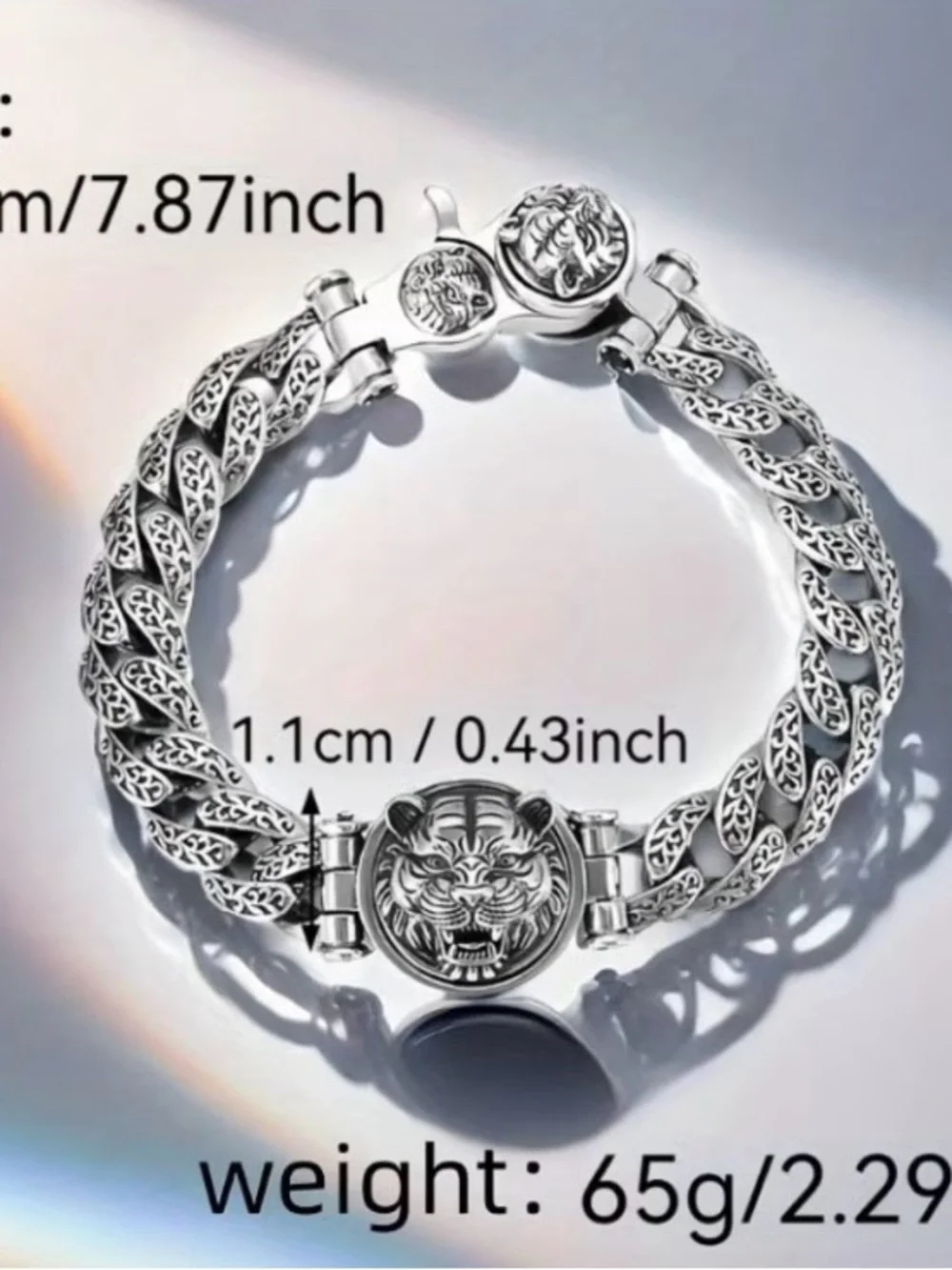 lion brand polished silver