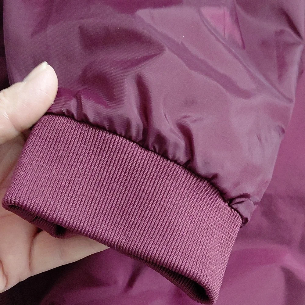 Adidas Men's Maroon Windbreaker Jacket
