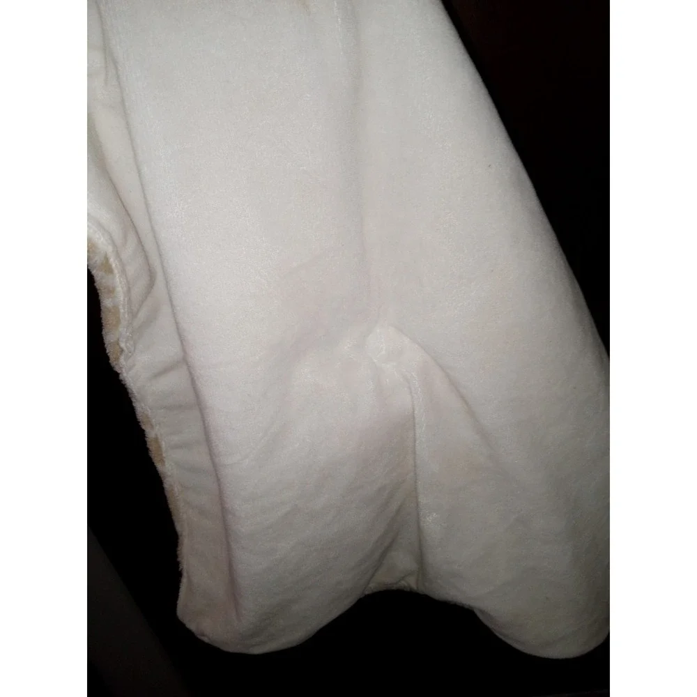Plush Giraffe‎ Lovey Security Blanket Tan White Animal Print Baby Snuggler
