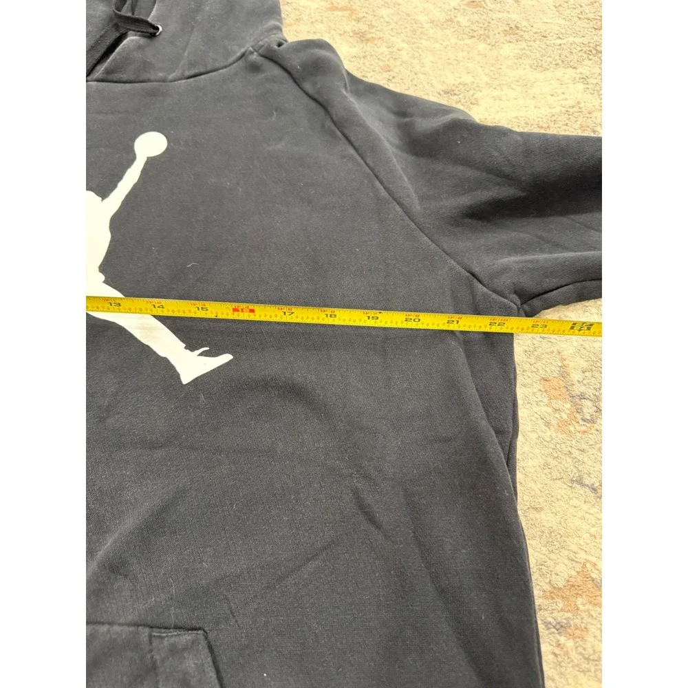Jordan Jumpman Mens‎ Black Pullover Hoodie Sweatshirt DA6801-010 Size L