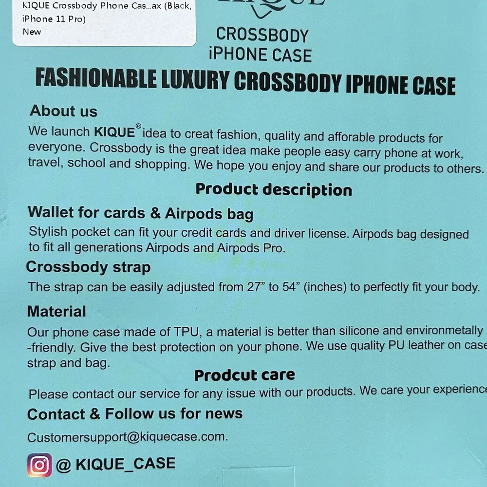 Kique excellent new