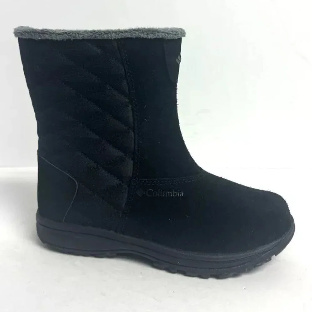 Columbia Womens Ice Maiden Slip II Boot Black Size 5 M