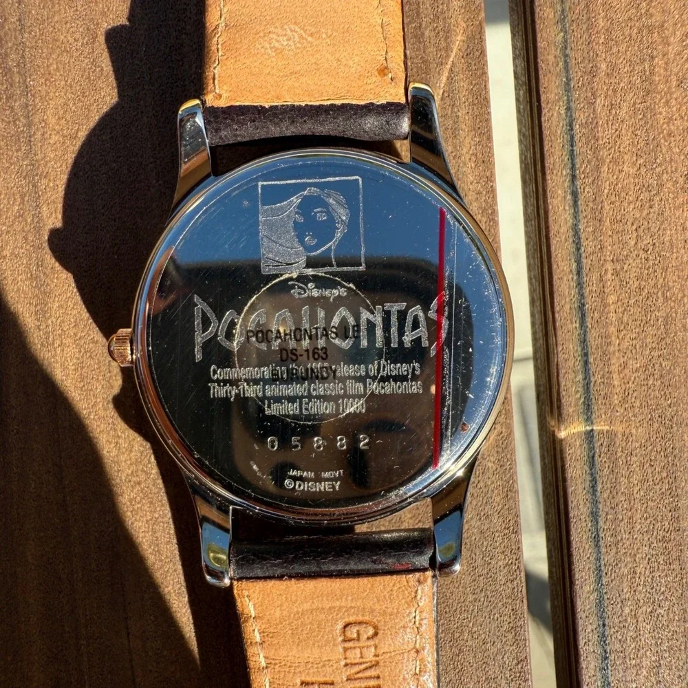 Disney‎ Pocahontas Limited Edition Commemorative Watch DS-163 Japan Movt