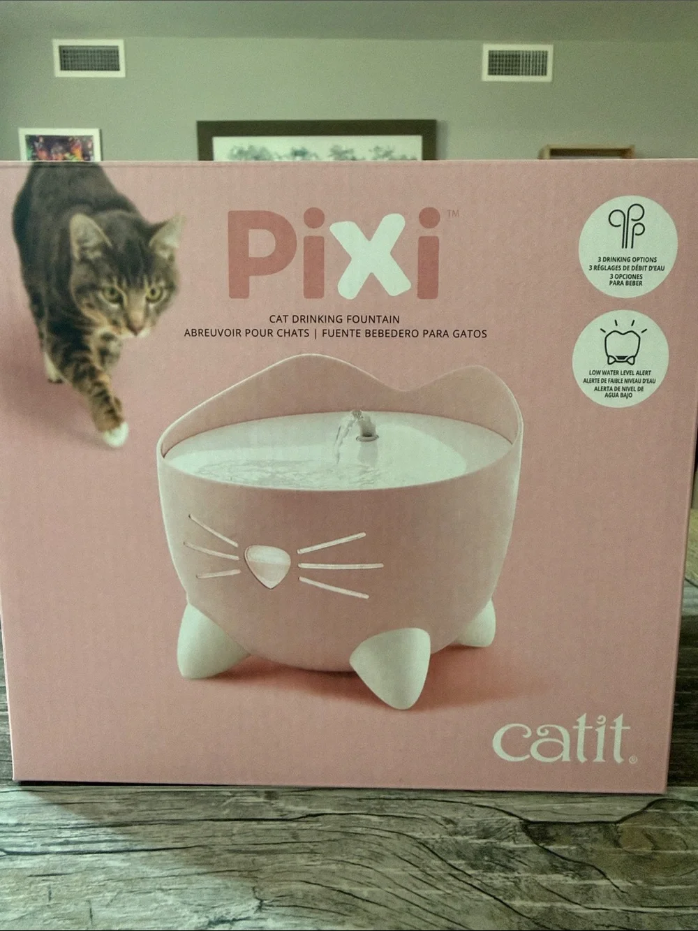 Catit pixi drinking