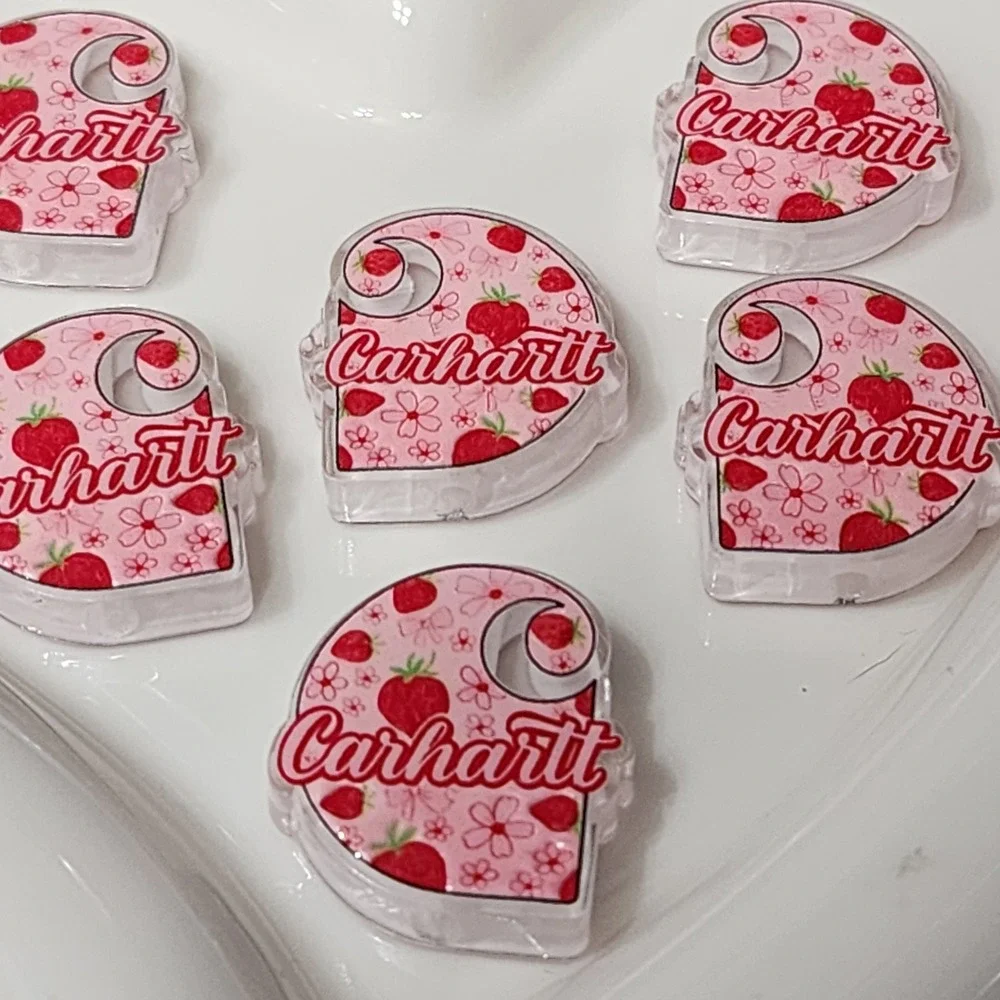 Country Beads 2 Pcs Car Focal Bead Jewelry Making Beaded Pen Craft Acrylic