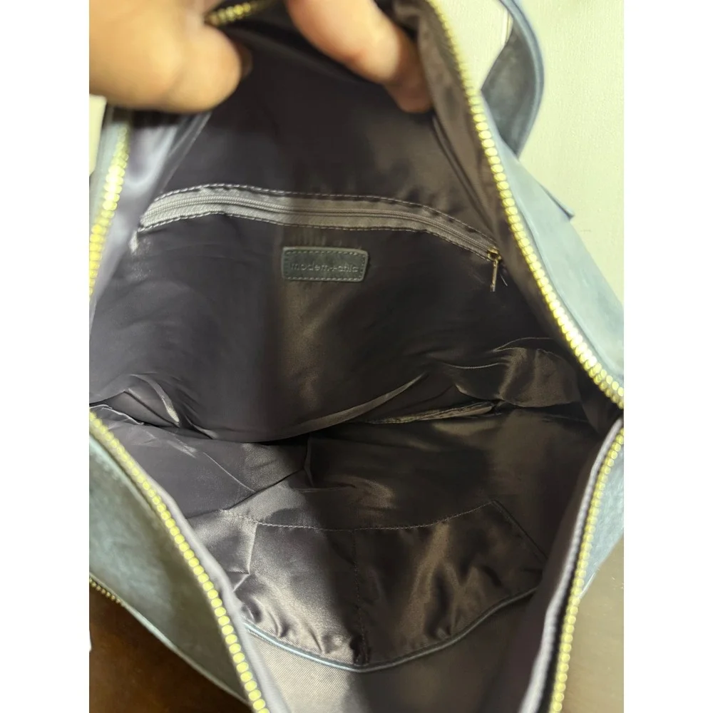 Modern + Chic Backpack‎ Women's Gray Convertible Bag Shoulder Bag Purse Travel