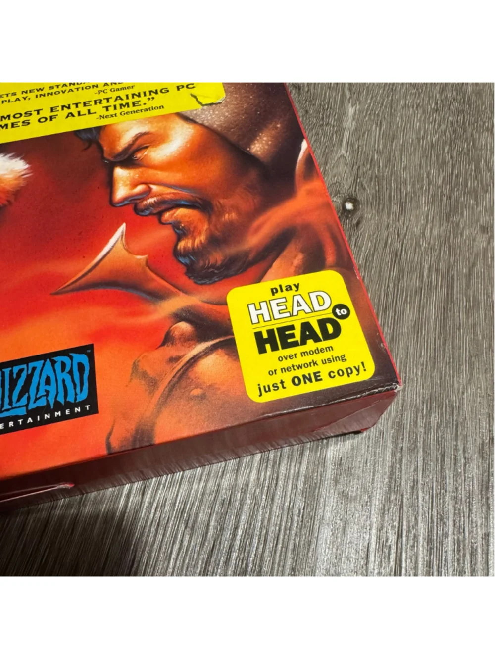 Vtg Vintage 1994 Blizzard Warcraft: Orcs & Humans PC Video Game