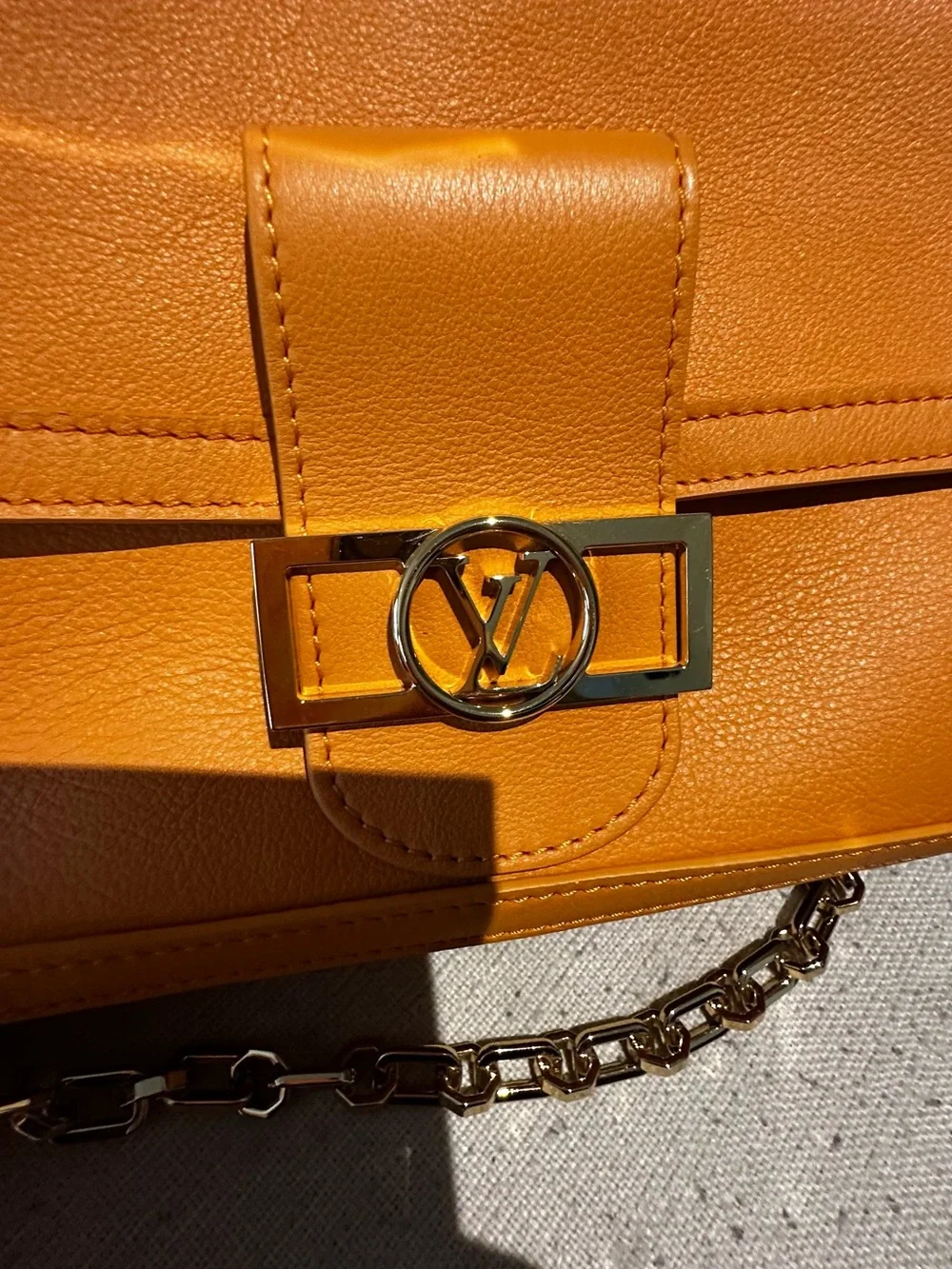 Louis Vuitton compact leather