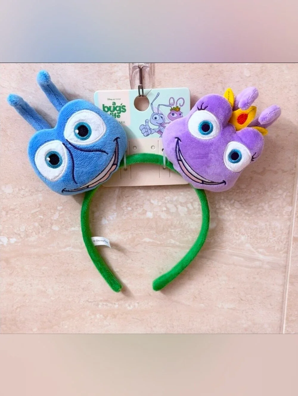 Disney Pixar A BugsLife Plush Minnie Ears Headband *Primark*