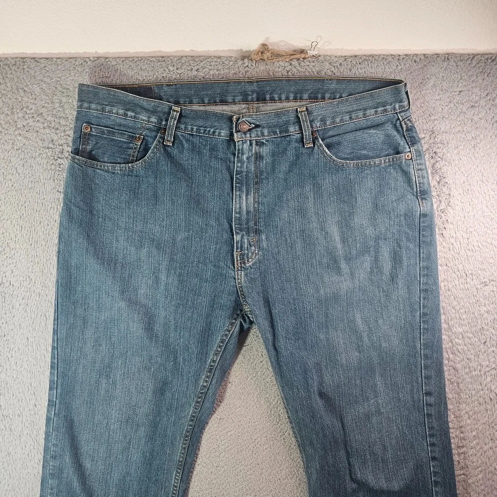 Levi's 559 Jeans Men 40 x 32 Zip Fly Blue Relaxed‎ Straight Leg Blue