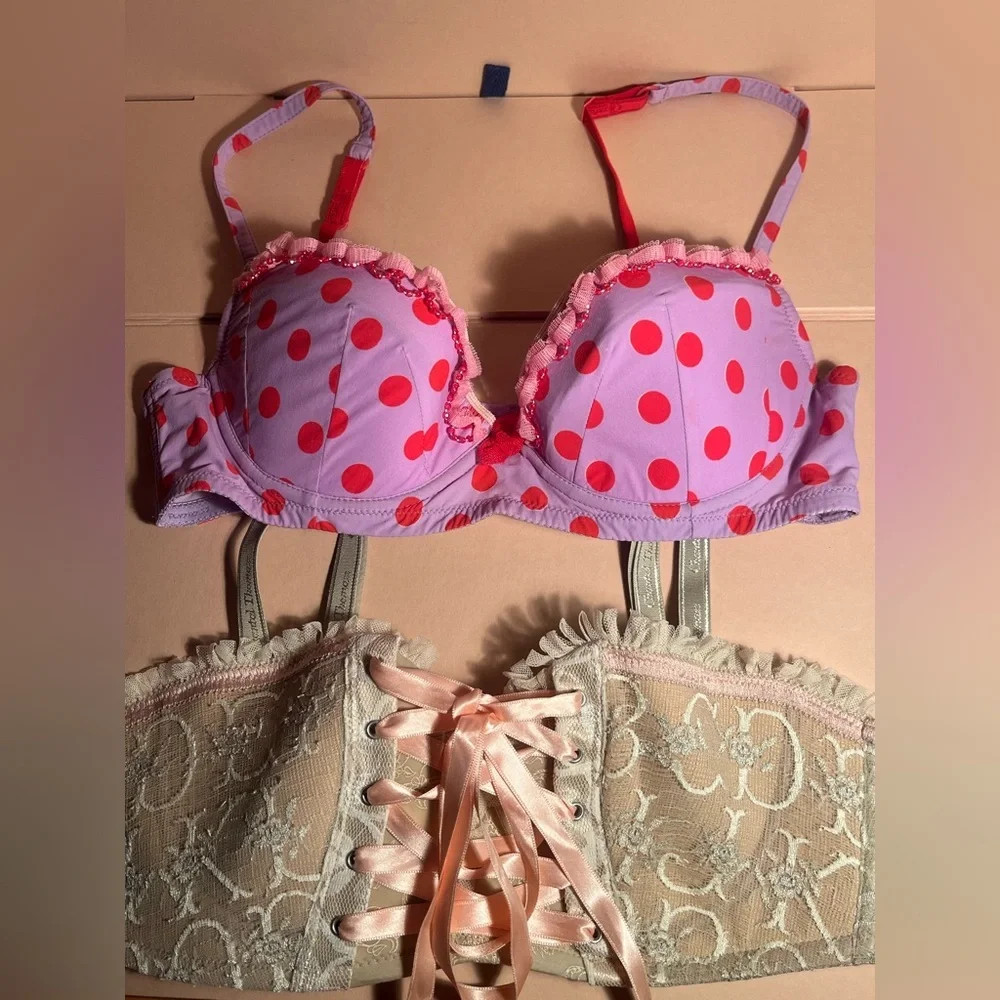 Luxury brand - CHANTELLE THOMAS Bras size 34 C 🎀🎀🎀🎀🎀🎀🎀🎀🎀🎀🎀🎀🎀🎀🎀🎀🎀🎀