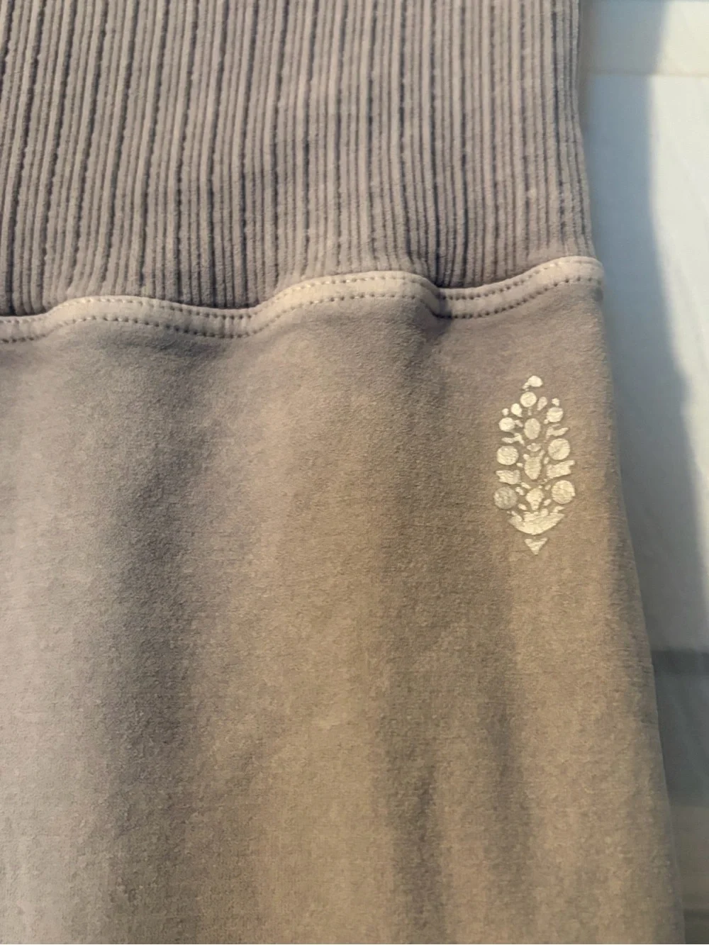 Free People Dusty Quartz High-Rise Good Karma Leggings - Taupe + A GIFT 🎁