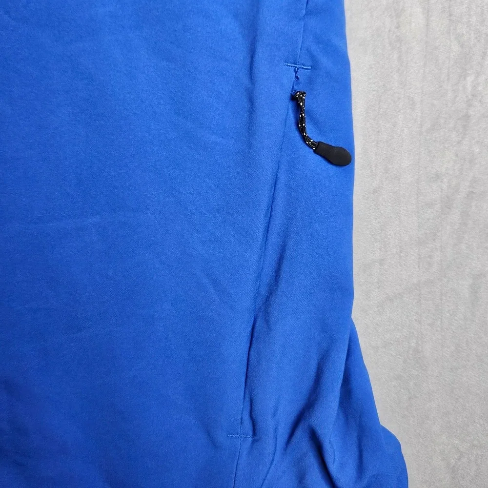 South Bend Cubs Nike Hot Baseball Jacket Mens Small Blue Pockets Adjustable Logo