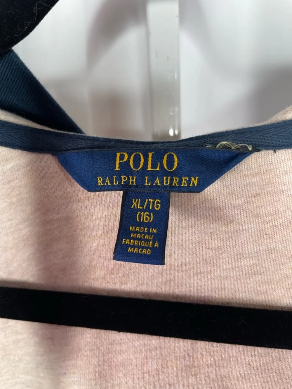 Polo Ralph Lauren Southwestern Striped Hooded Cardigan‎ XL Boho Aztec Open Front