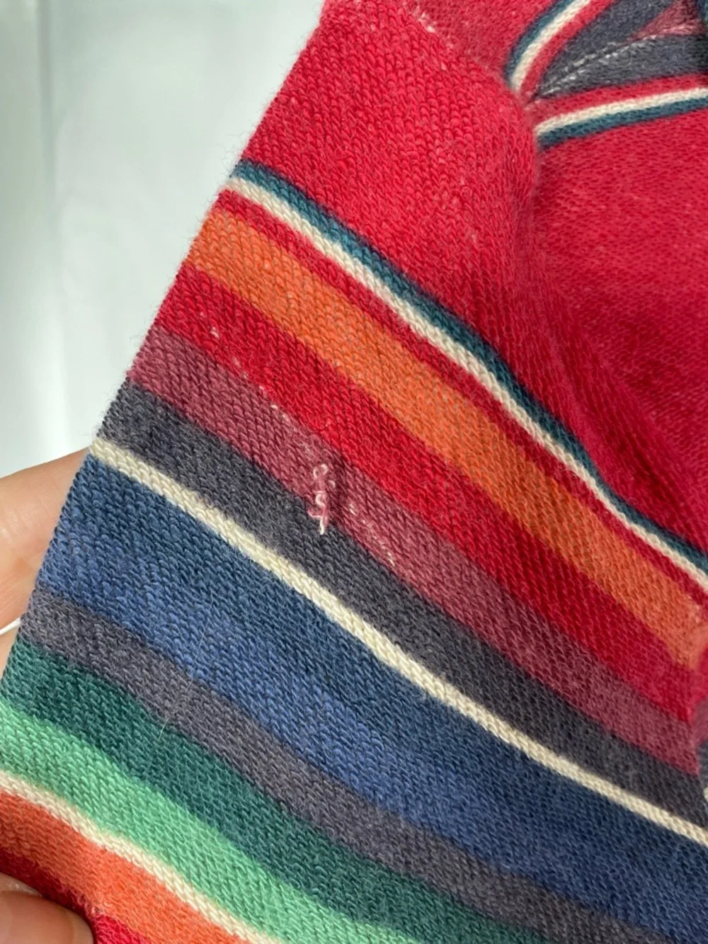Polo Ralph Lauren Southwestern Striped Hooded Cardigan‎ XL Boho Aztec Open Front