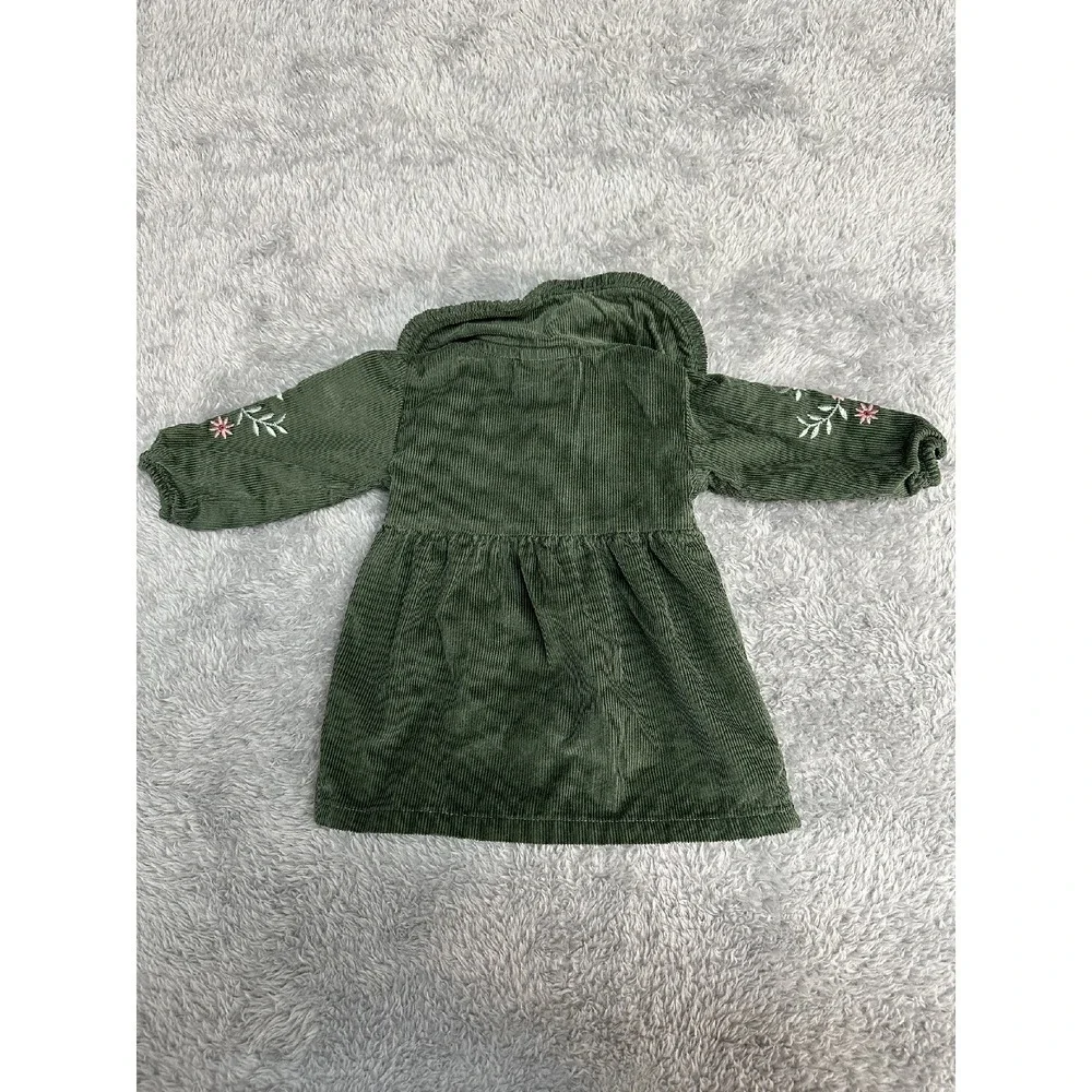 Little Co. by Lauren Conrad Baby Outfit Size 3M Green Corduroy‎ Top with 2 Pants