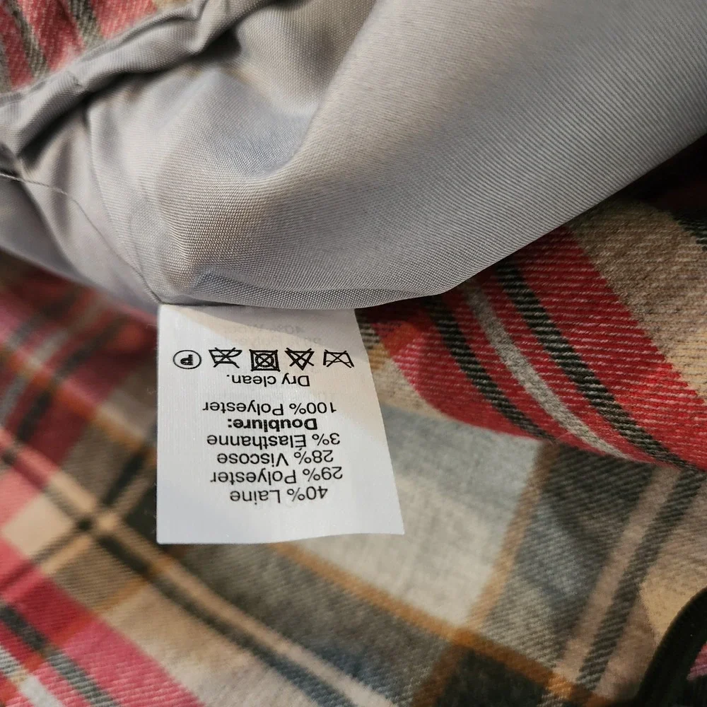 J. Crew Plaid Sidewalk Skirt Women Sz 14‎ (32