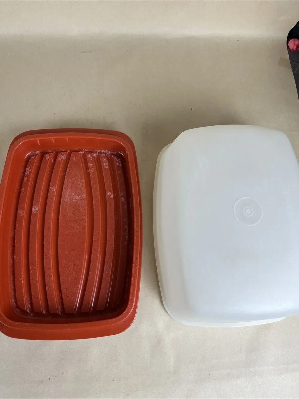 Tupperware used no