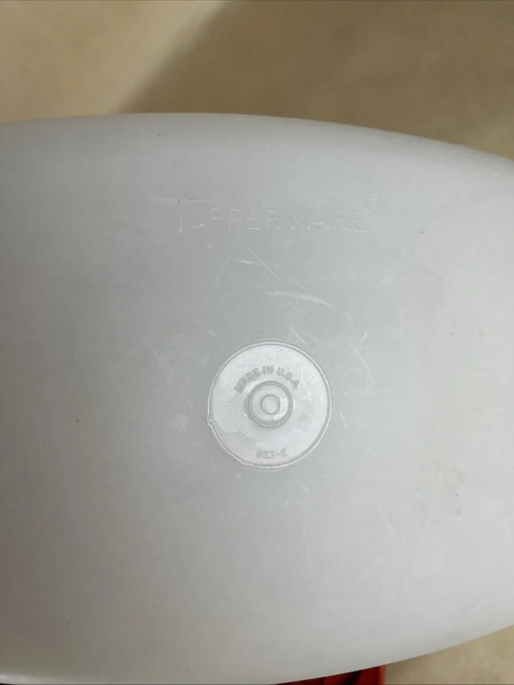 Tupperware used no