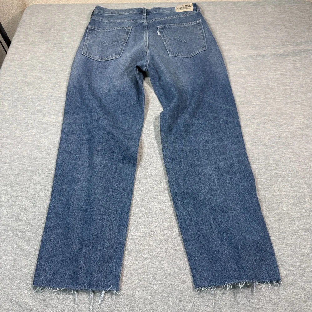 Levis Jeans Mens 32x32 Blue Silvertab‎ Loose Vtg Y2K Street Skate Grunge Baggy