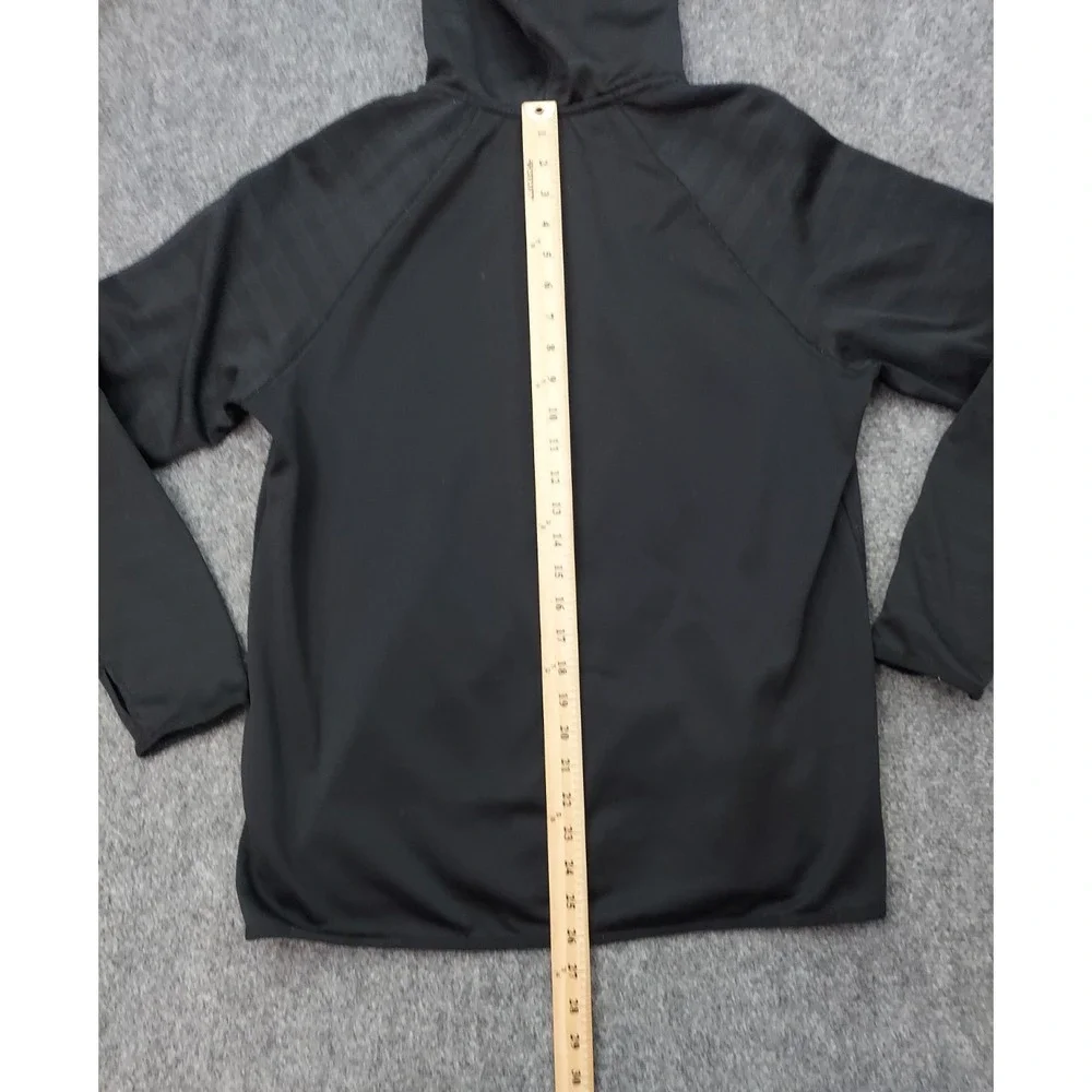 Lot 3 NIKE UNDER ARMOUR Sweat Shirt Hoodie Mens Large Black Pullover Athletic