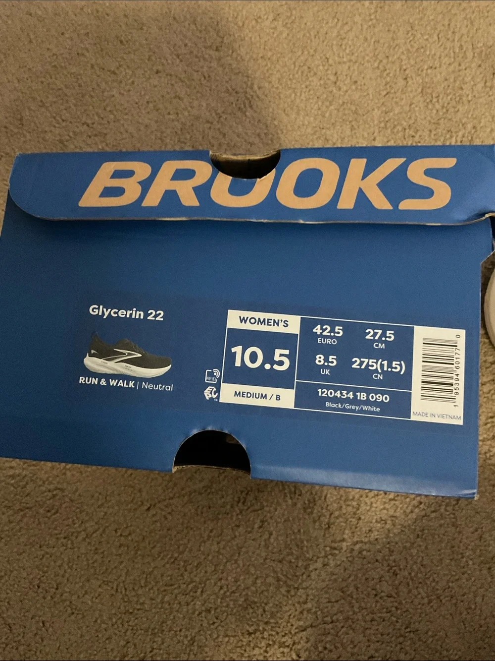 Women’s Brooks Glycerin 22 size 10.5
