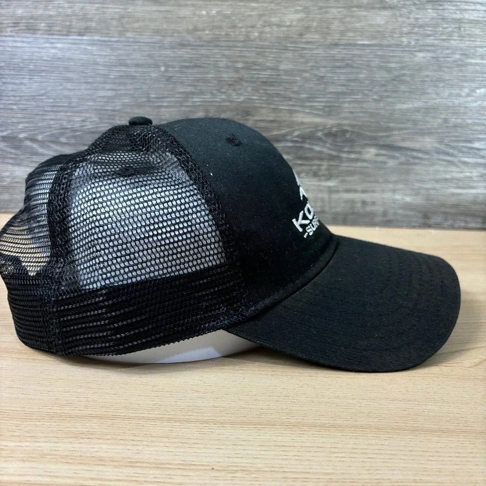 Koloa Surf Company‎ Hat Cap Snapback Black Surfing One Size Adjustable