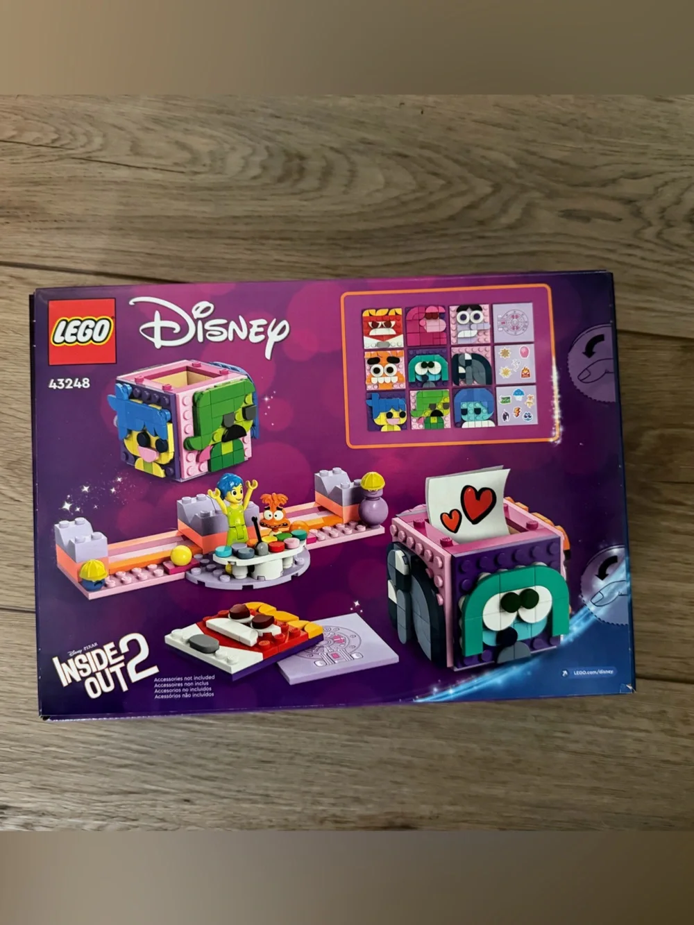 Lego Inside Out 2 Mood Cubes