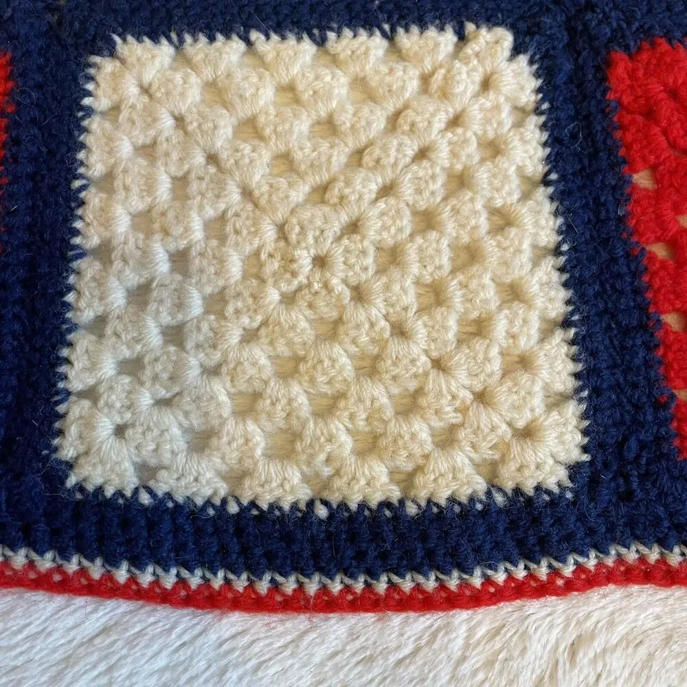 Handmade crocheted granny