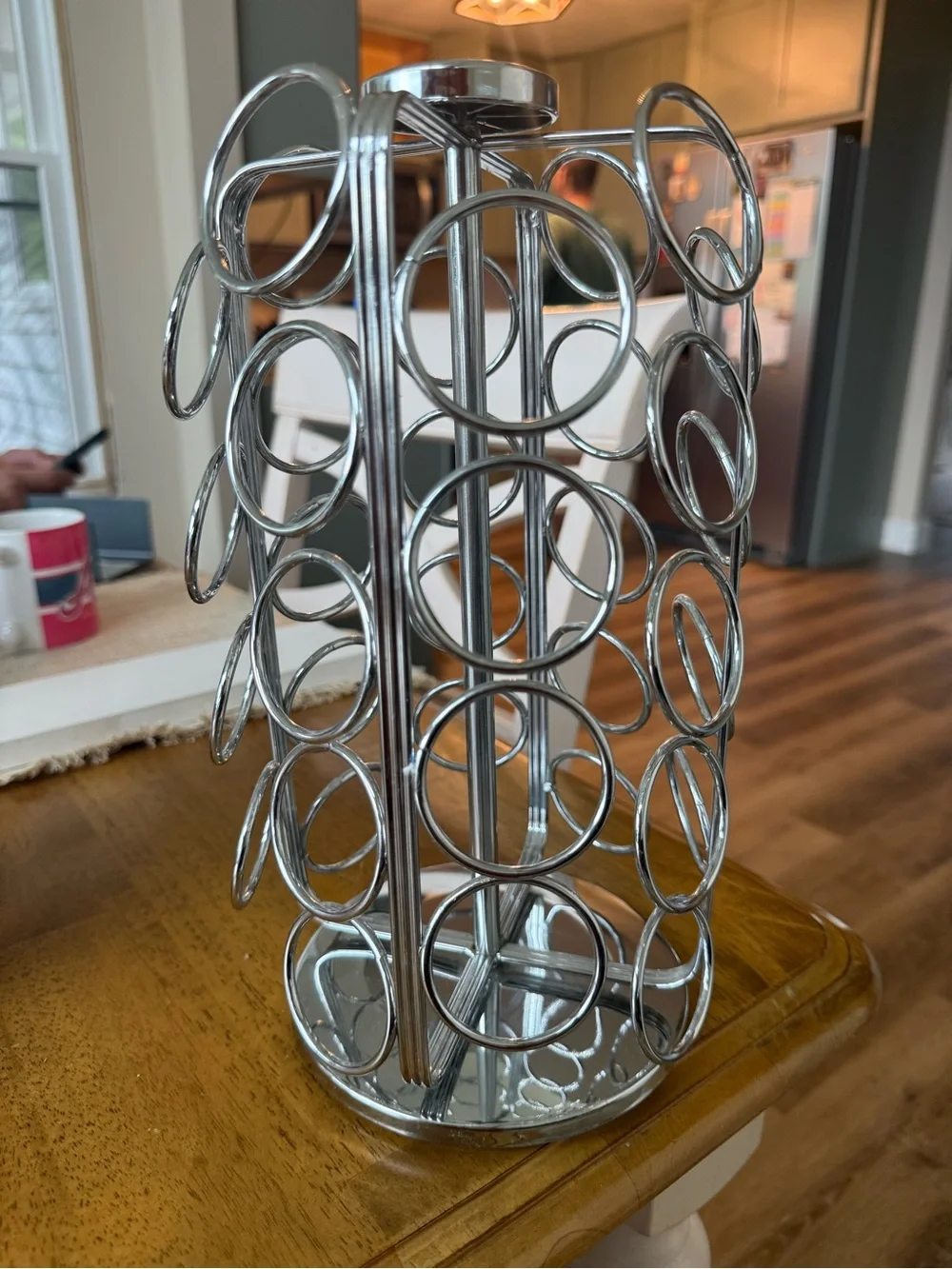 Keurig rotating chrome