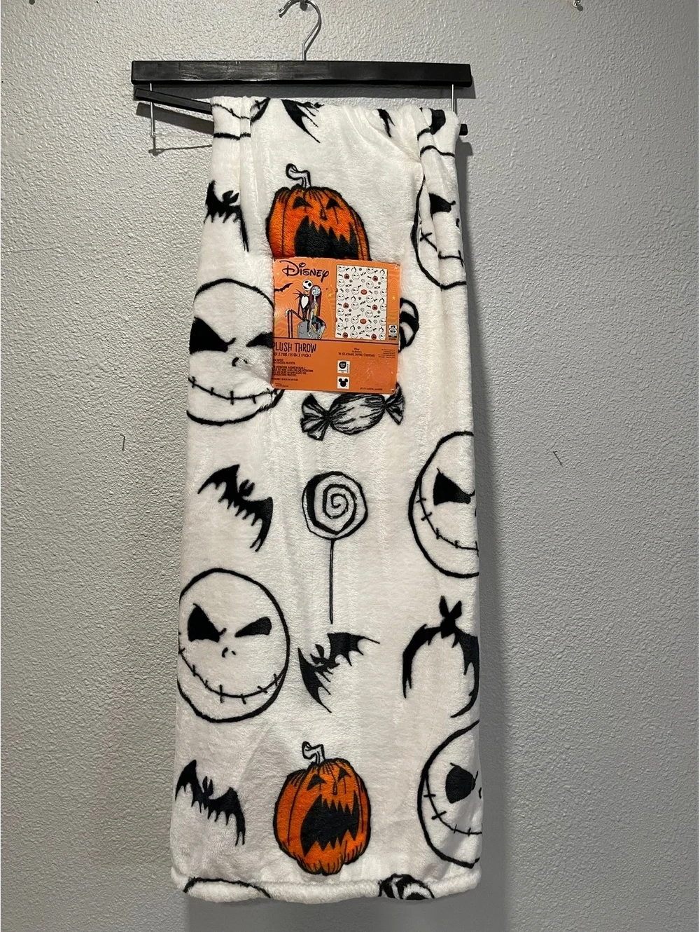 Disney The Nightmare Before Christmas Plush Throw Blanket
