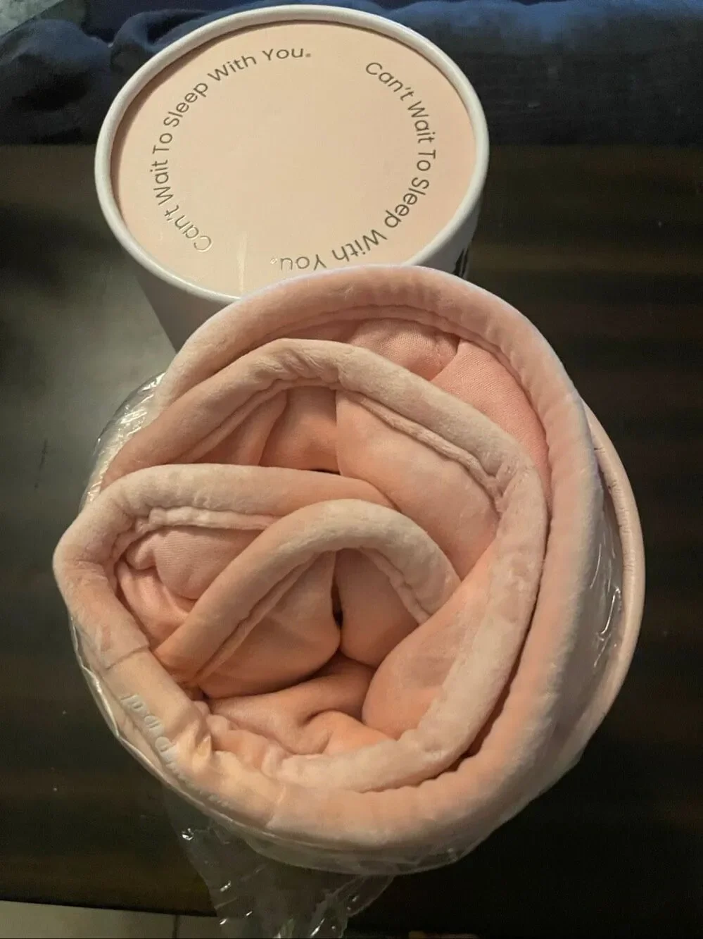 Nodpod Blush Pink Weighted Blanket Therapeutic Wellness New In Box