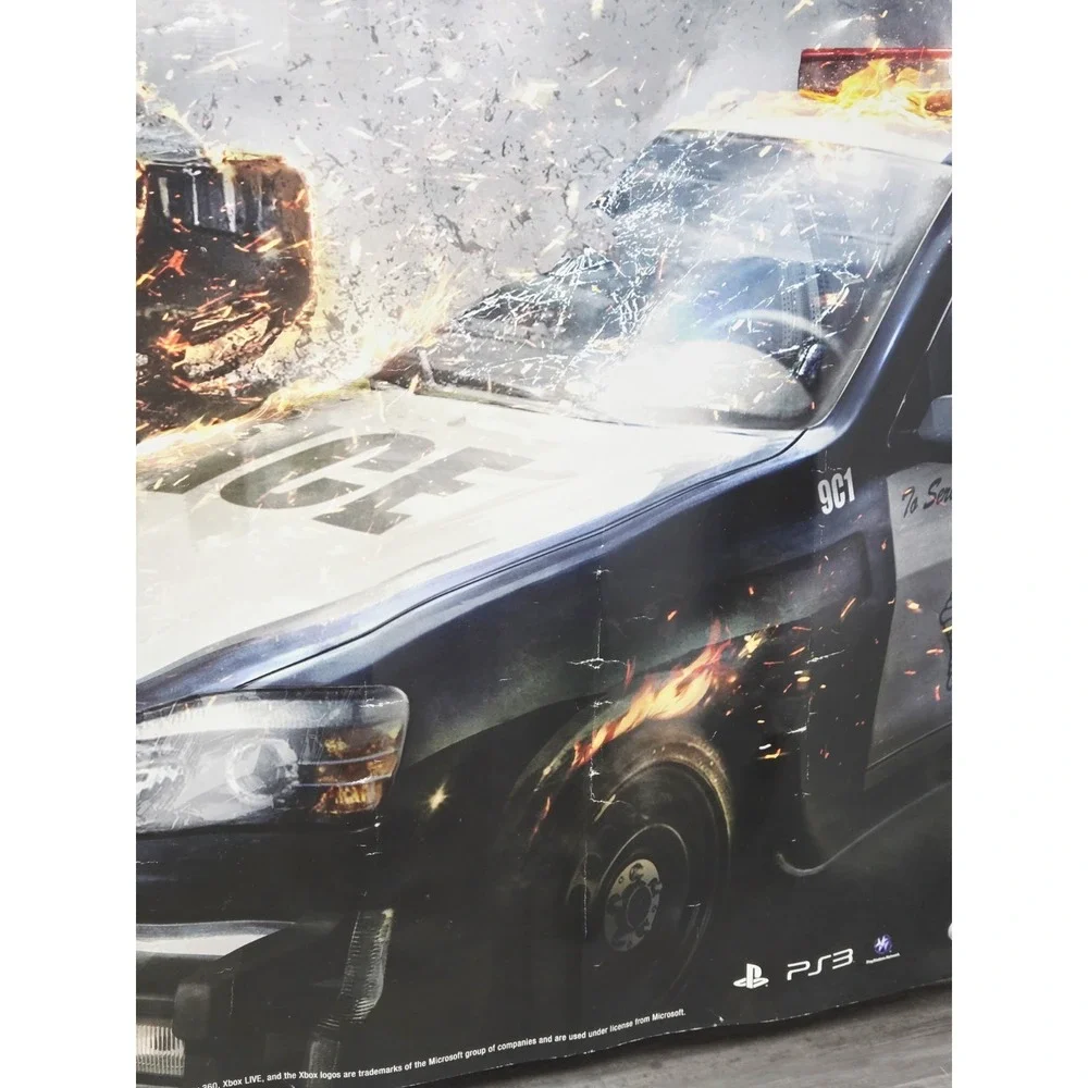 Metal Gear Rising: Revengance 2012 GameStop Promo Poster DS Konami Raiden Jehuty