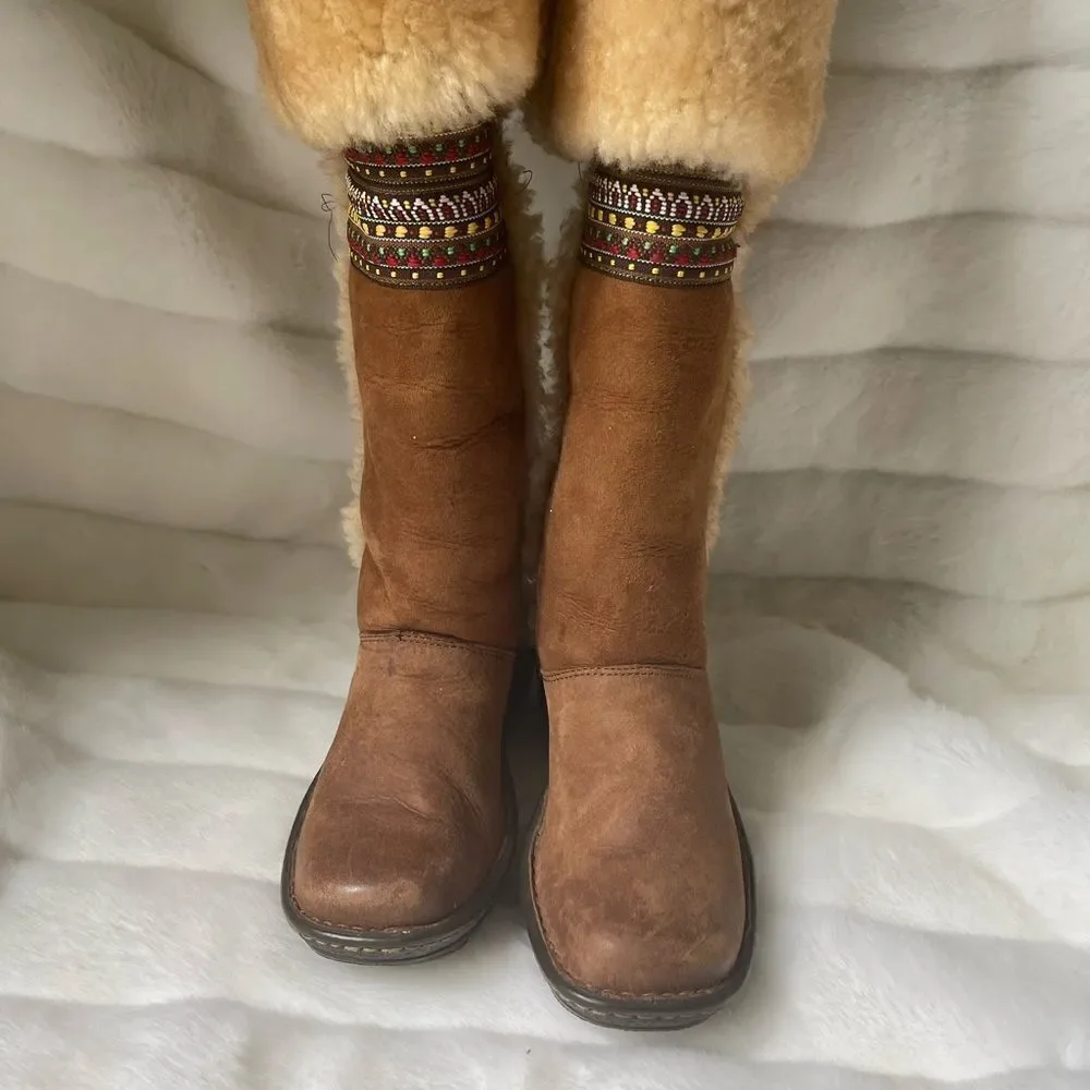 Born leather suede