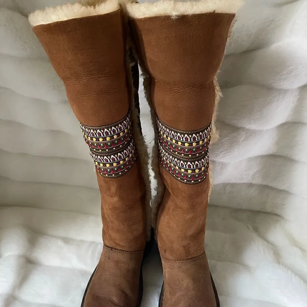 Born leather suede