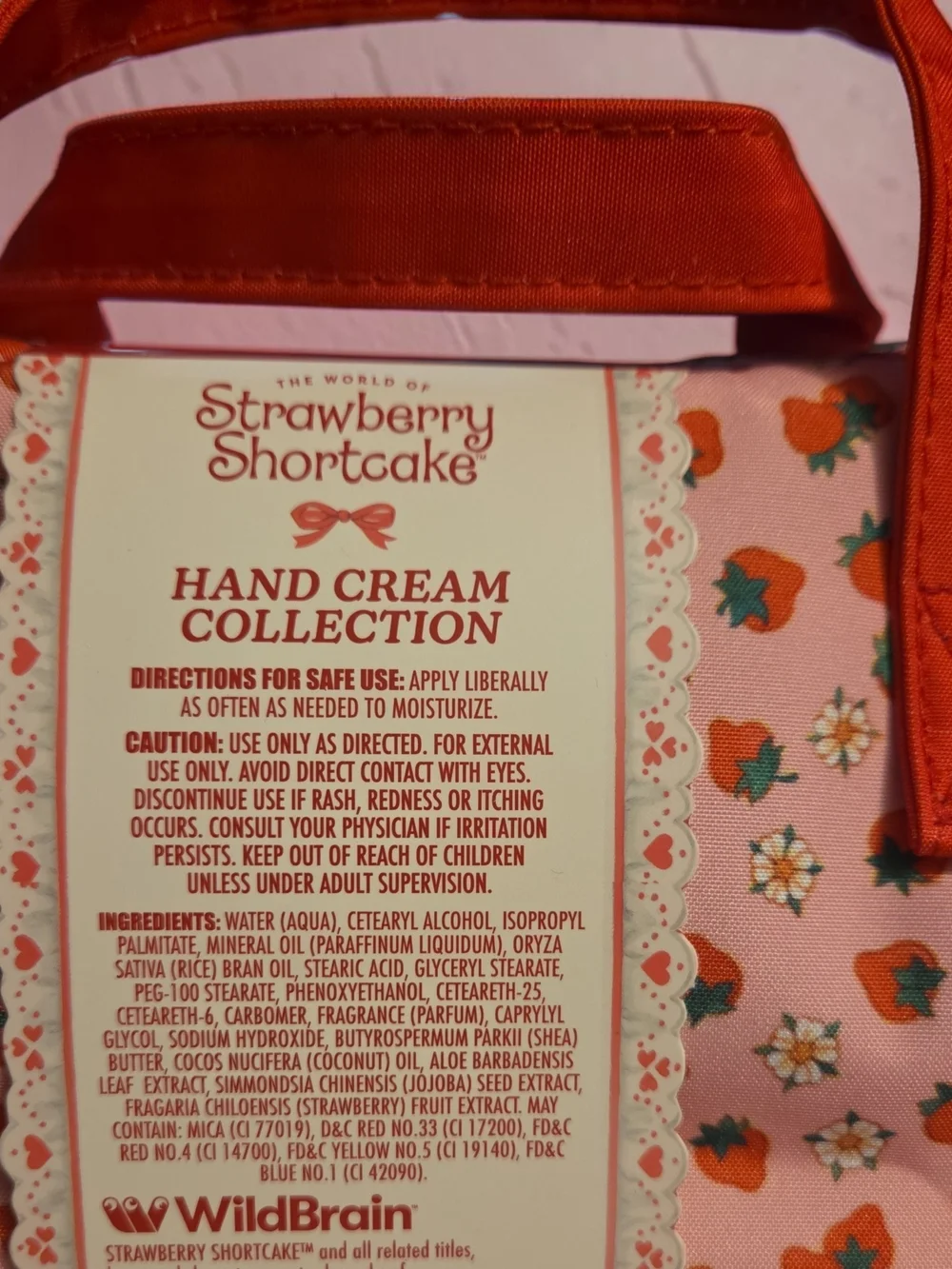 Strawberry Shortcake cute pink
