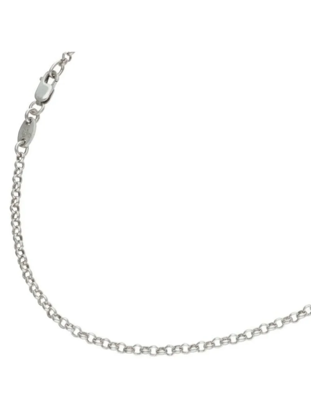 Chrome Hearts Roll Chain Silver Necklace