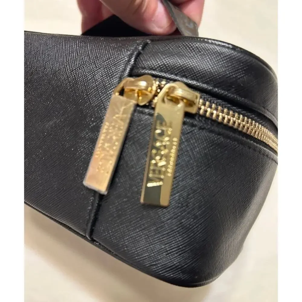 Versace case black structured