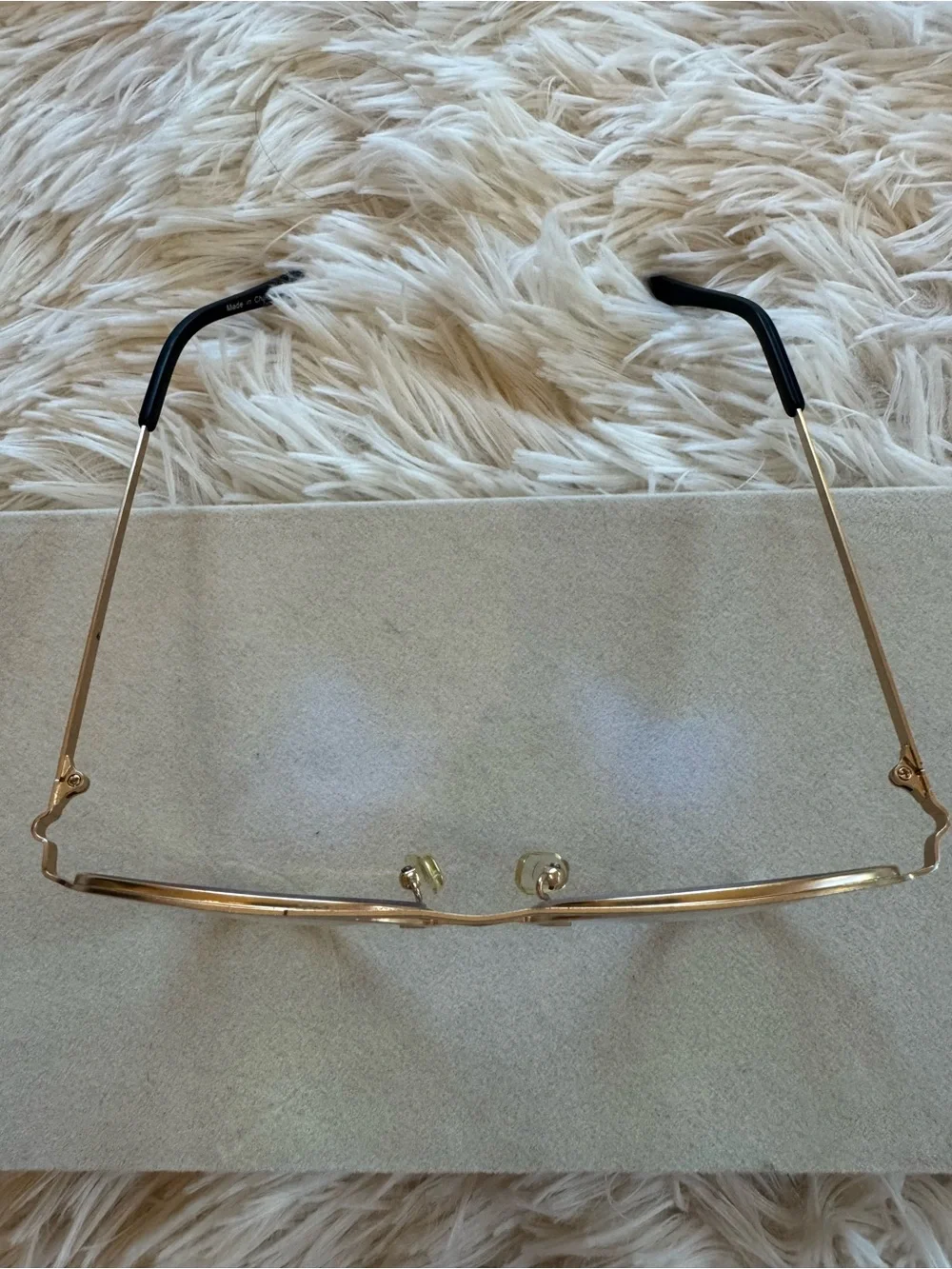 Gold Aviator Women’s Reader Glasses 1.50