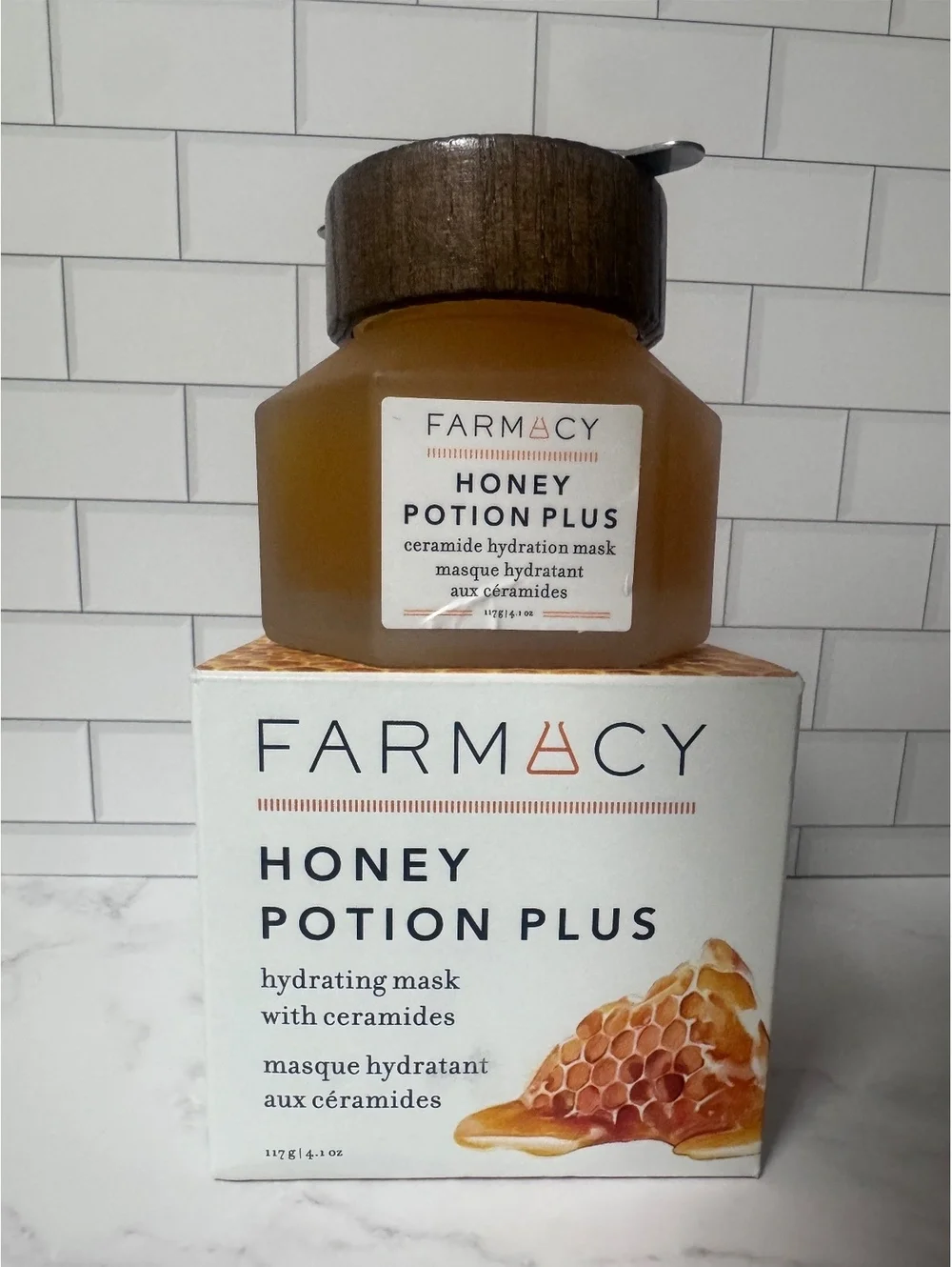 Farmacy Honey Potion Plus Ceramide Hydration Mask 4.1 oz / 117g NEW