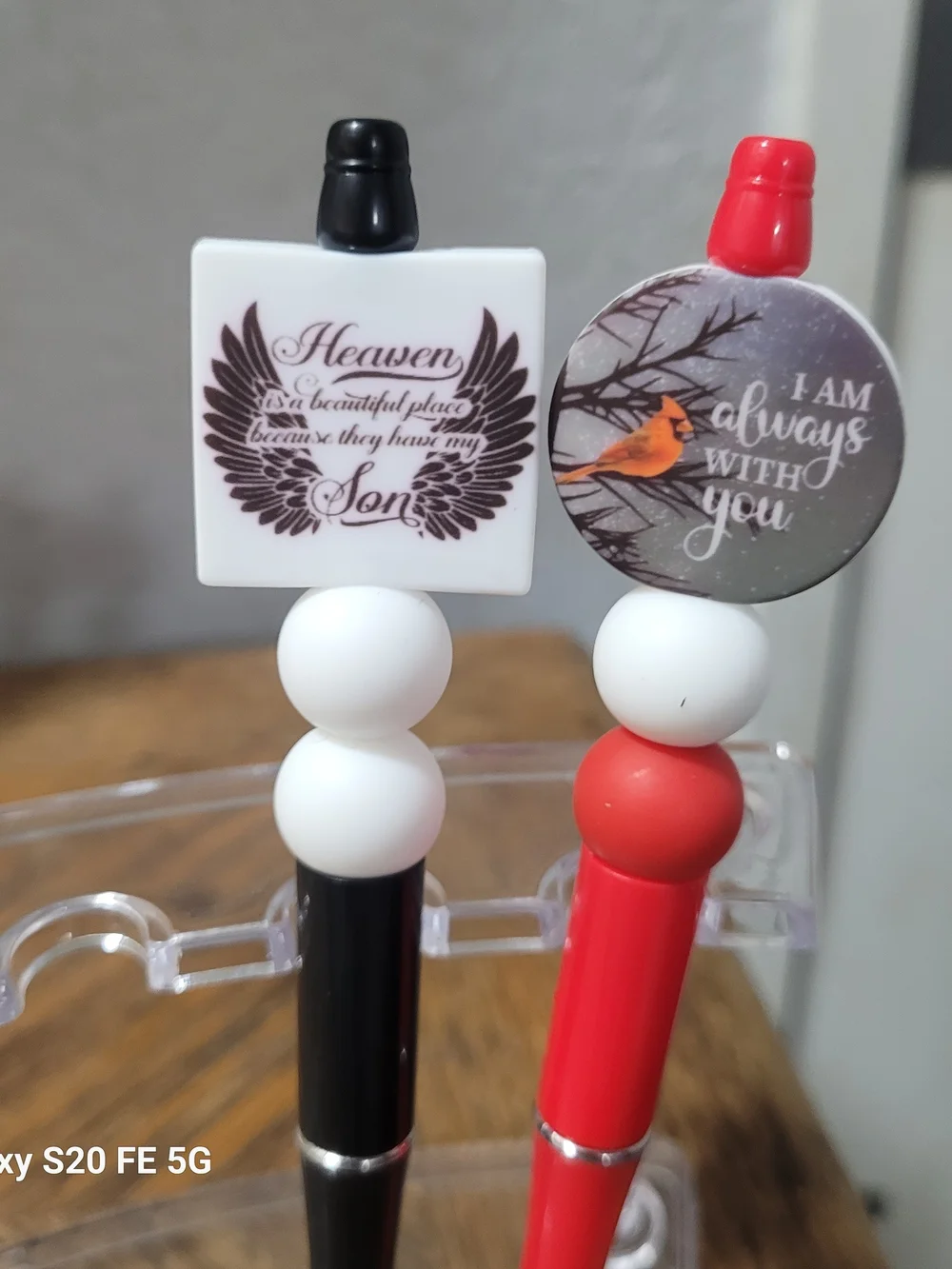 Handmade Memorial Beaded Pens