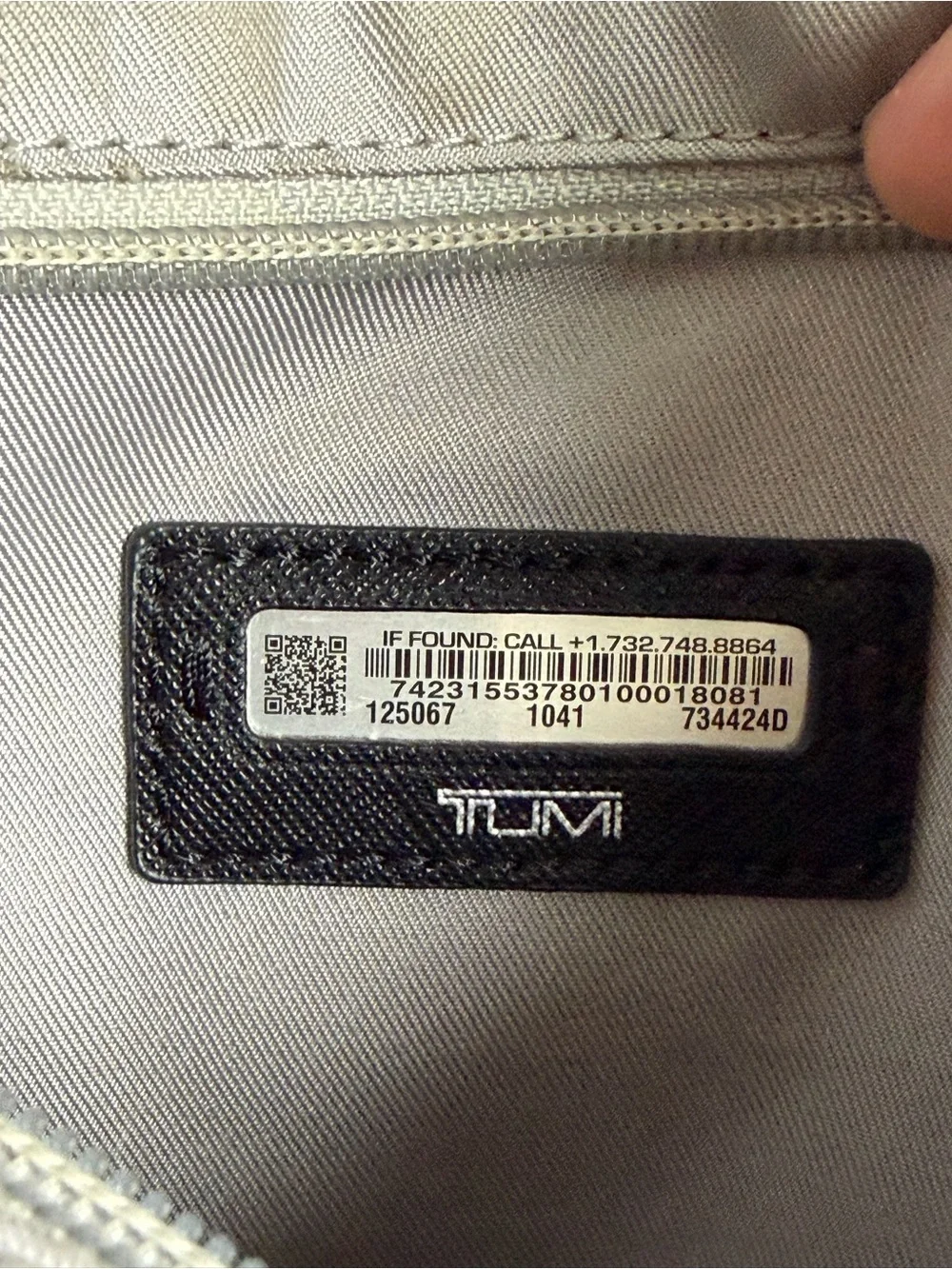 Tumi sleek backpack