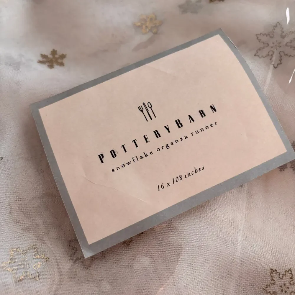 Pottery Barn luxury silk