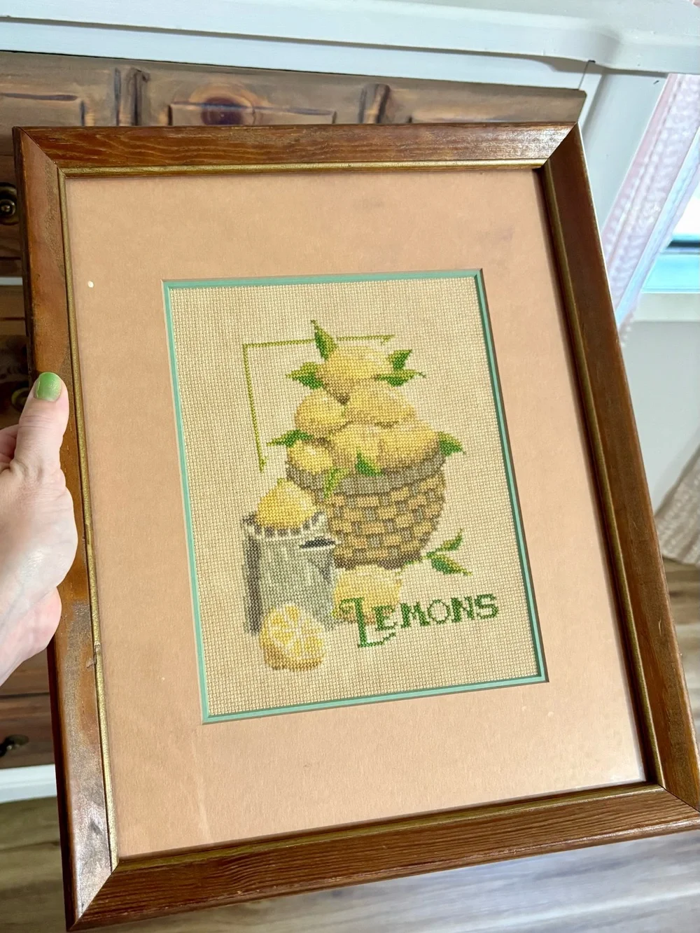 Vintage handmade cross
