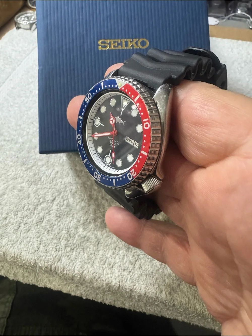 Seiko automatic diver