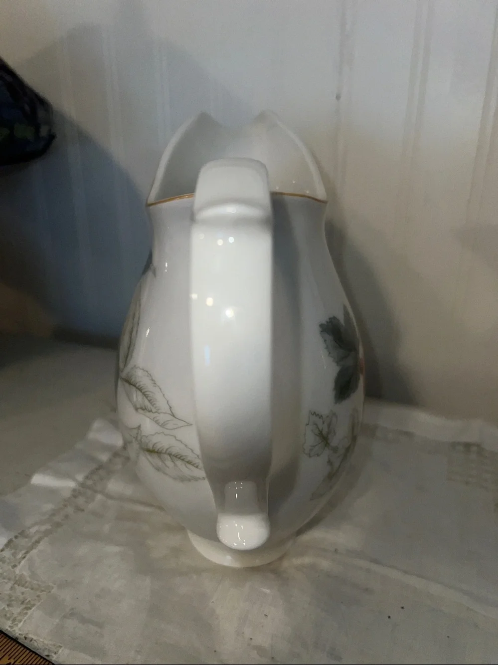 Charter Club Summers grove China porcelain water pitcher 44 oz